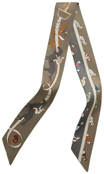 Шарф HERMES Twilly